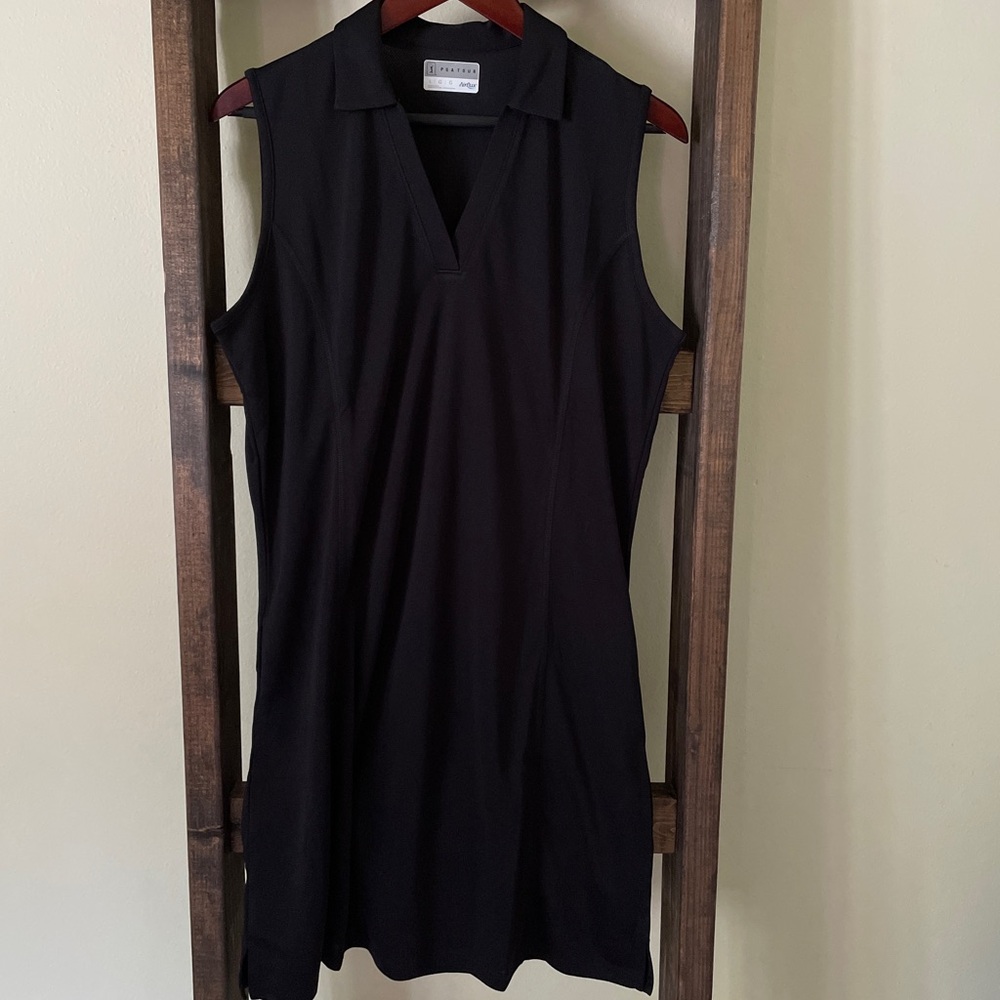 Women’s AirFlux Golf Polo Dress with pockets.